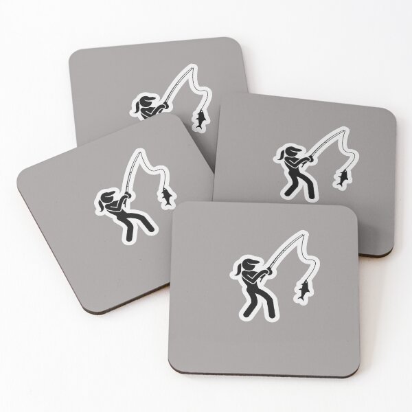 Item preview, Lady Fishing Logo designed and sold by Reelyfishing.
