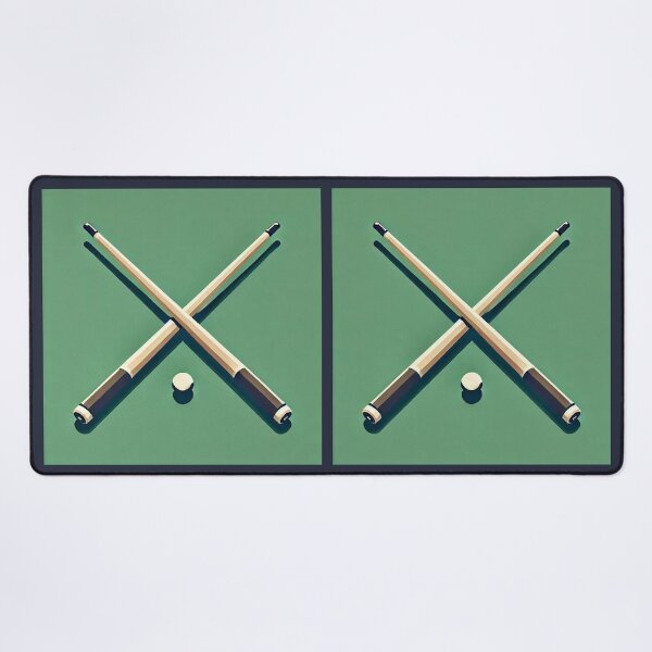 Item preview, Crossing Billiard Sticks designed and sold by IskandarDesigns.