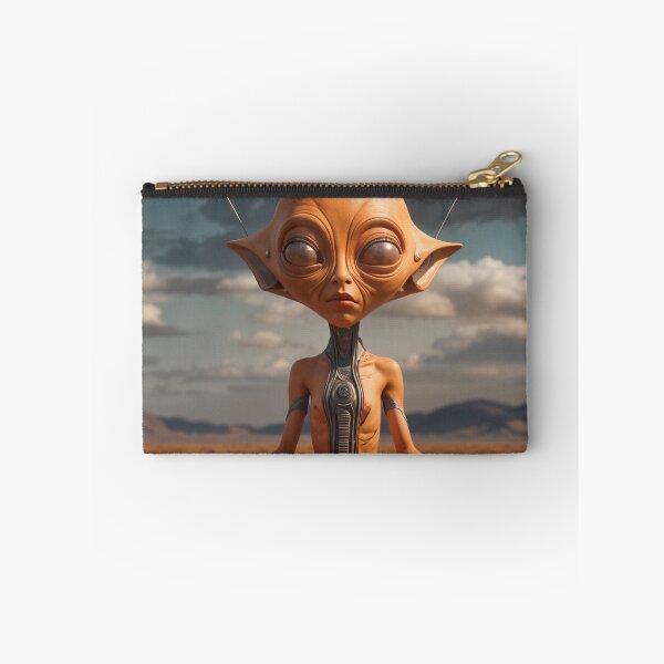 Item preview, "Zen Alien Meditation Art - Spiritual Sci-Fi Wall Decor" designed and sold by Collision19.