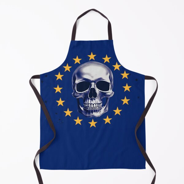 Item preview, European Union Skull Art – Dark and Edgy Design designed and sold by Place-Heritages.