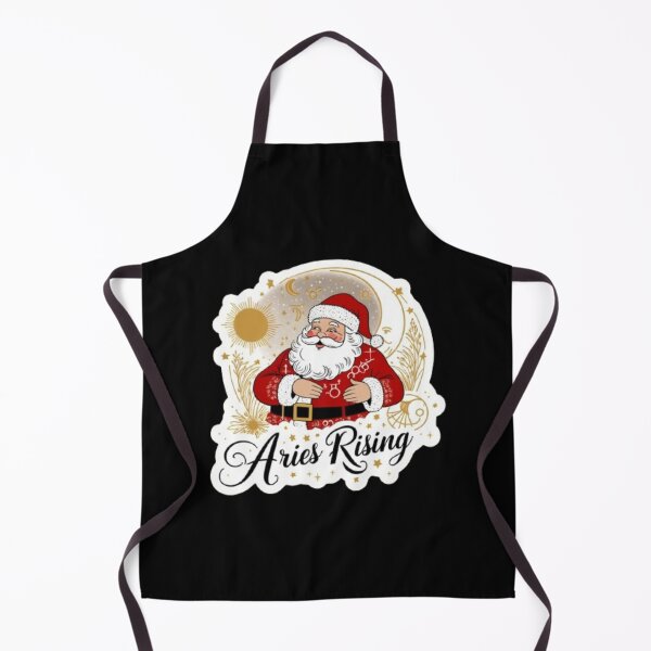 Item preview, Cool Aries Rising Christmas Santa Art designed and sold by Mudastro Astrology.