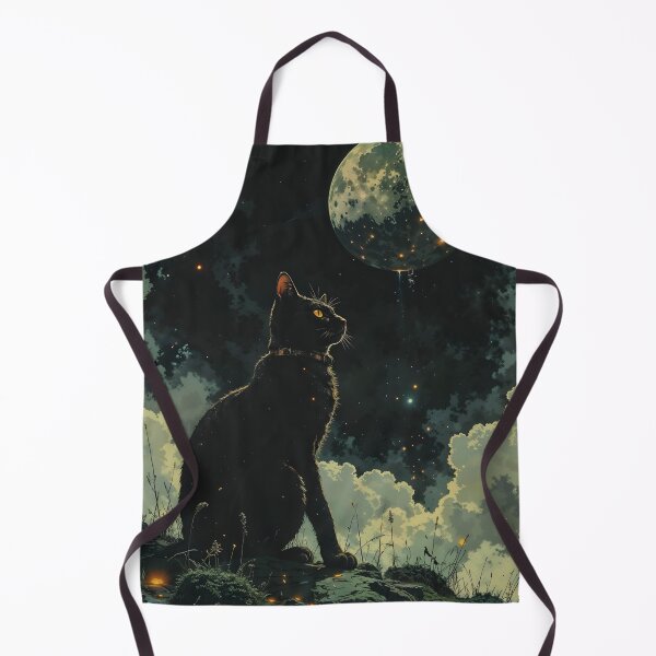 Item preview, Moonlight Black Cat designed and sold by RubisLeaf.