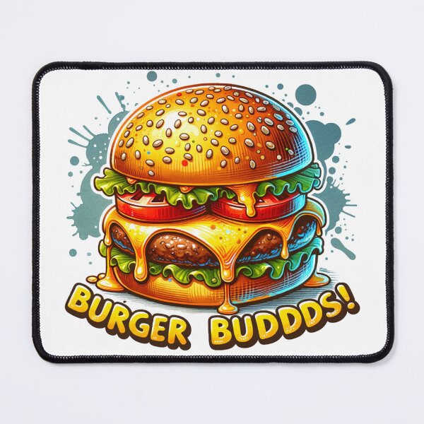 Item preview, Burger Squad : BURGER BUDDDS! IV designed and sold by Eksama Design.