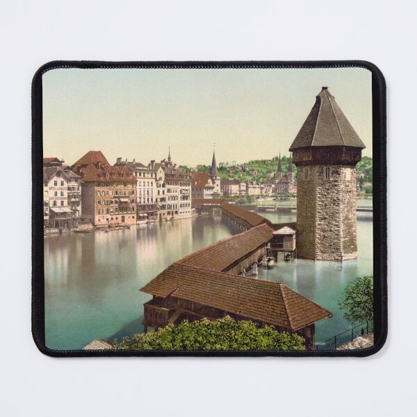 Item preview, Chapel Bridge, Lucerne  designed and sold by 19th Century in Color.