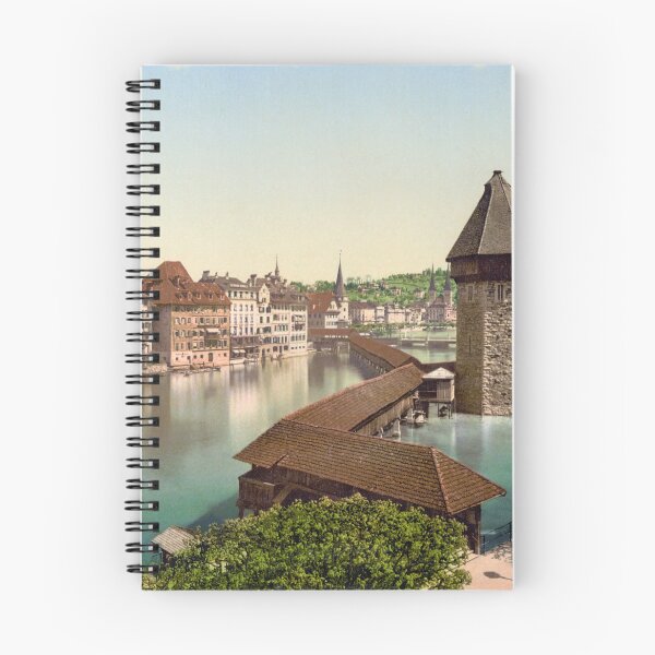 Item preview, Chapel Bridge, Lucerne  designed and sold by 19th Century in Color.