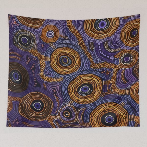 Item preview, Aboriginal Inspired Dot Art - Housing Circles designed and sold by GrinGalore.