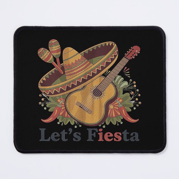 Item preview, Vibrant Mexican Fiesta Design with Sombrero and Guitar designed and sold by love3617.