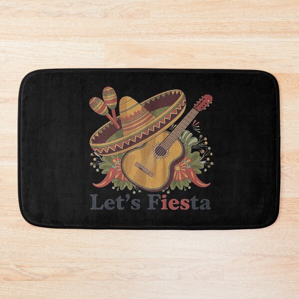Item preview, Vibrant Mexican Fiesta Design with Sombrero and Guitar designed and sold by love3617.