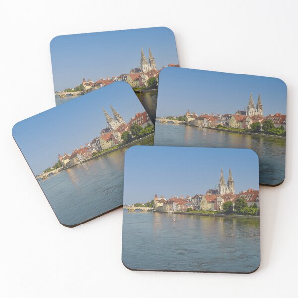 Item preview, Historic Regensburg on the River Danube designed and sold by Kasia Design.