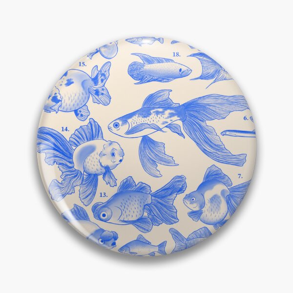 Item preview, Japanese freshwater fishes  designed and sold by AdenorWood.