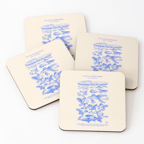 Item preview, Japanese freshwater fishes  designed and sold by AdenorWood.