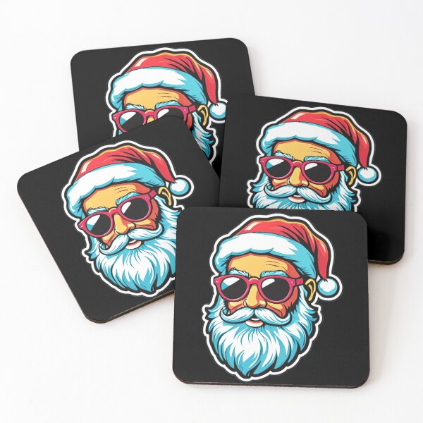 Item preview, Colorful Santa Claus with retro vibes designed and sold by ArtCreator2023.