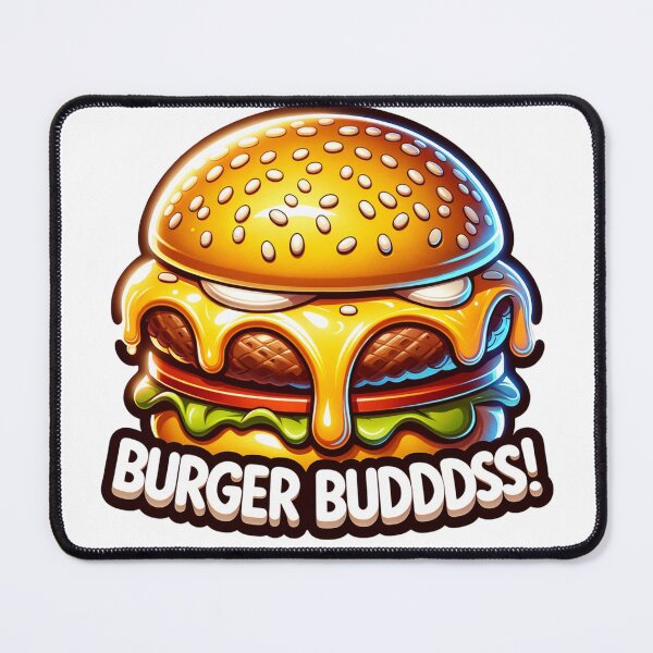 Item preview, Burger Squad : BURGER BUDDDS! V designed and sold by Eksama Design.
