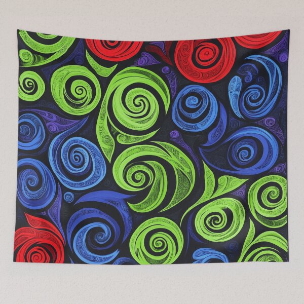 Artikelvorschau, Neuseeland Māori Paua Muster Koru Design 211 entworfen und verkauft von GrinGalore.