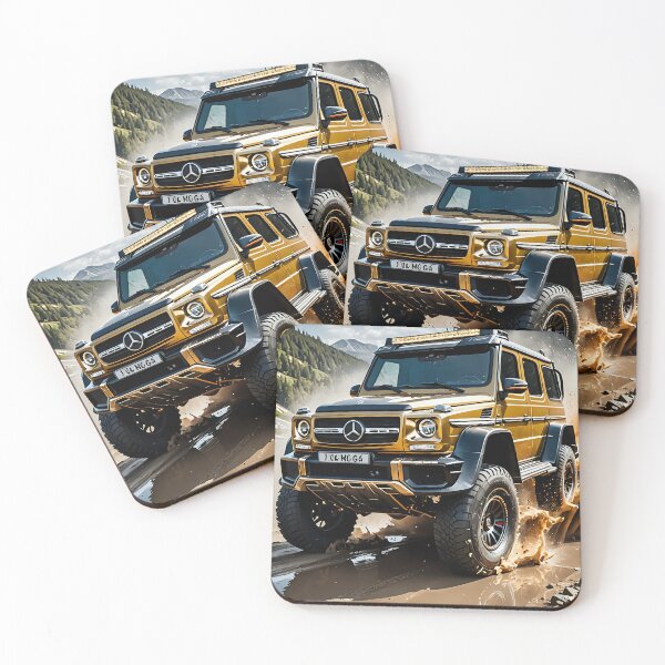 Item preview, Mercedes 4x4 Luxury car colorful fun designed and sold by Dan9010.