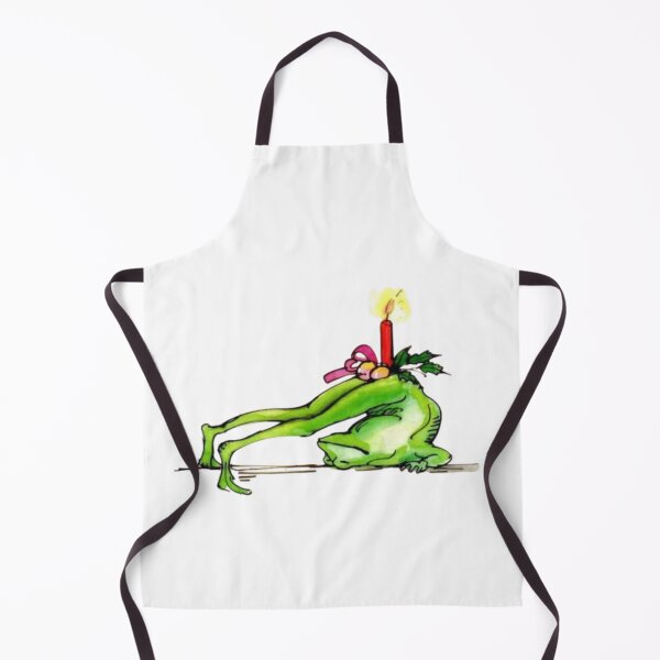 Item preview, Frog New Year Christmas Holiday designed and sold by Aloelora.