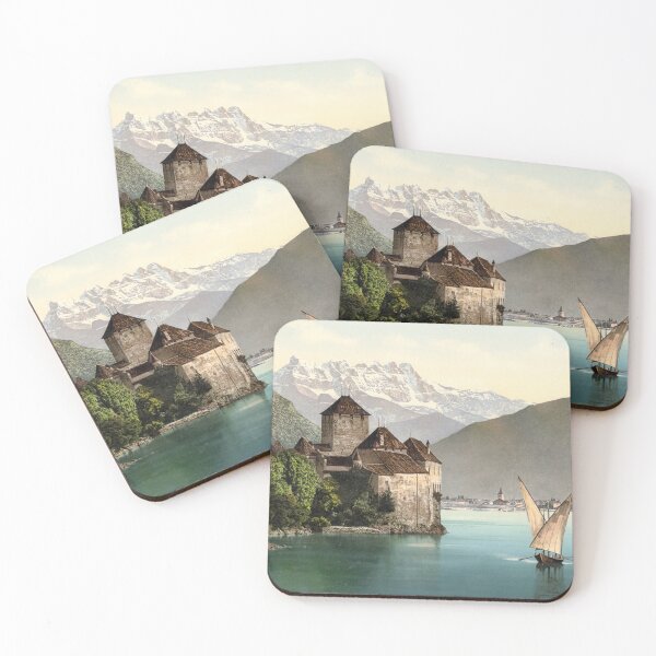 Item preview, Chillon Castle  designed and sold by 19th Century in Color.
