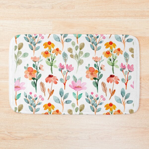 Item preview, Watercolour Floral Pattern designed and sold by KaonaDesigns.