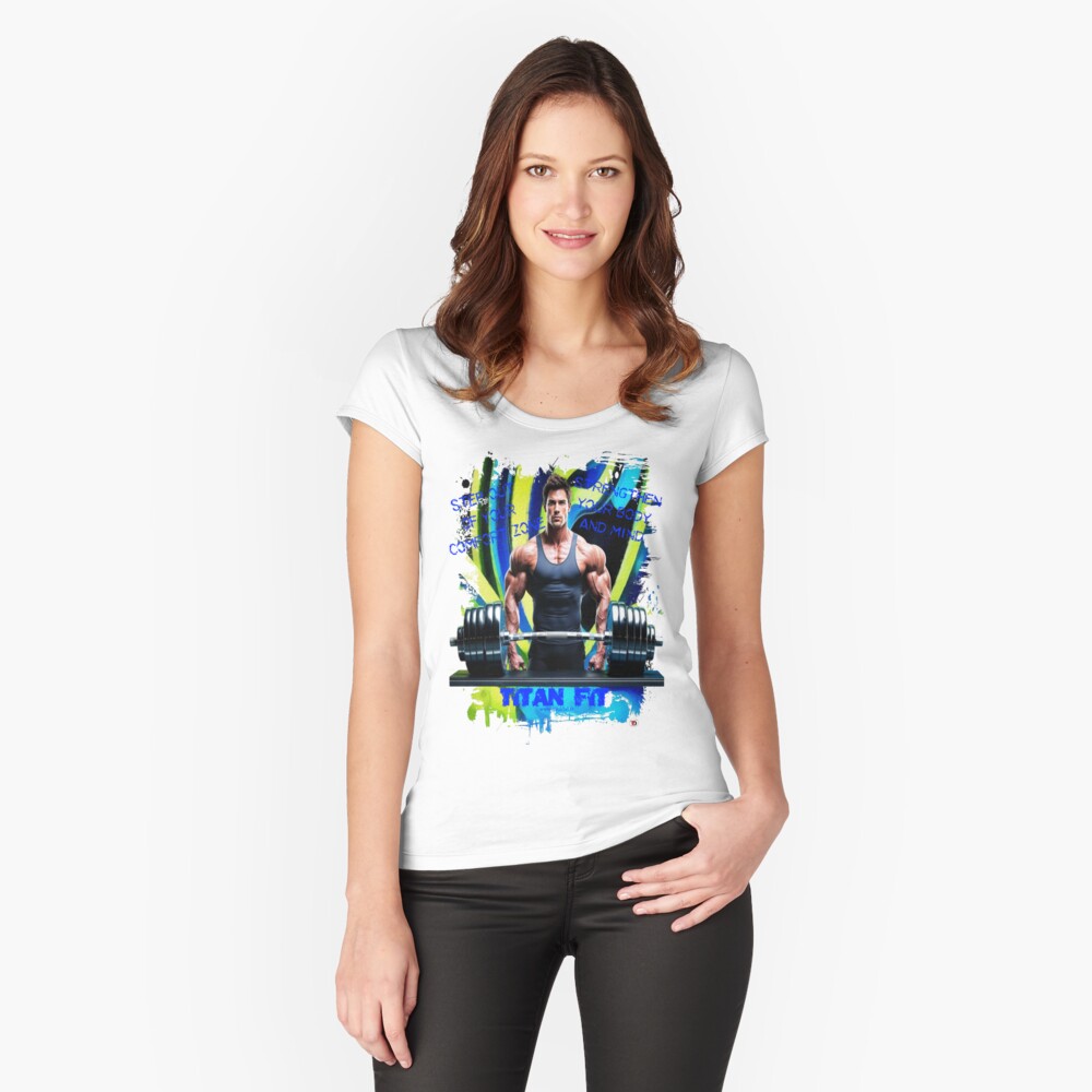 Aperçu de l'œuvre T-shirt échancré créée et vendue par Vinidal.