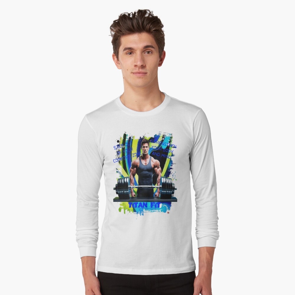 Aperçu de l'œuvre T-shirt manches longues créée et vendue par Vinidal.