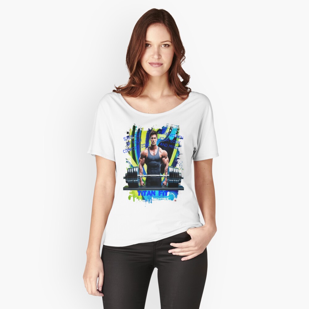 Aperçu de l'œuvre T-shirt coupe relax créée et vendue par Vinidal.