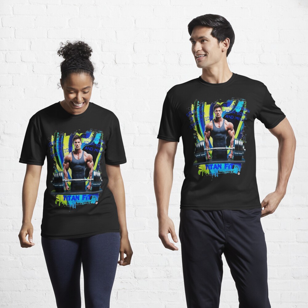 Aperçu de l'œuvre T-shirt respirant créée et vendue par Vinidal.
