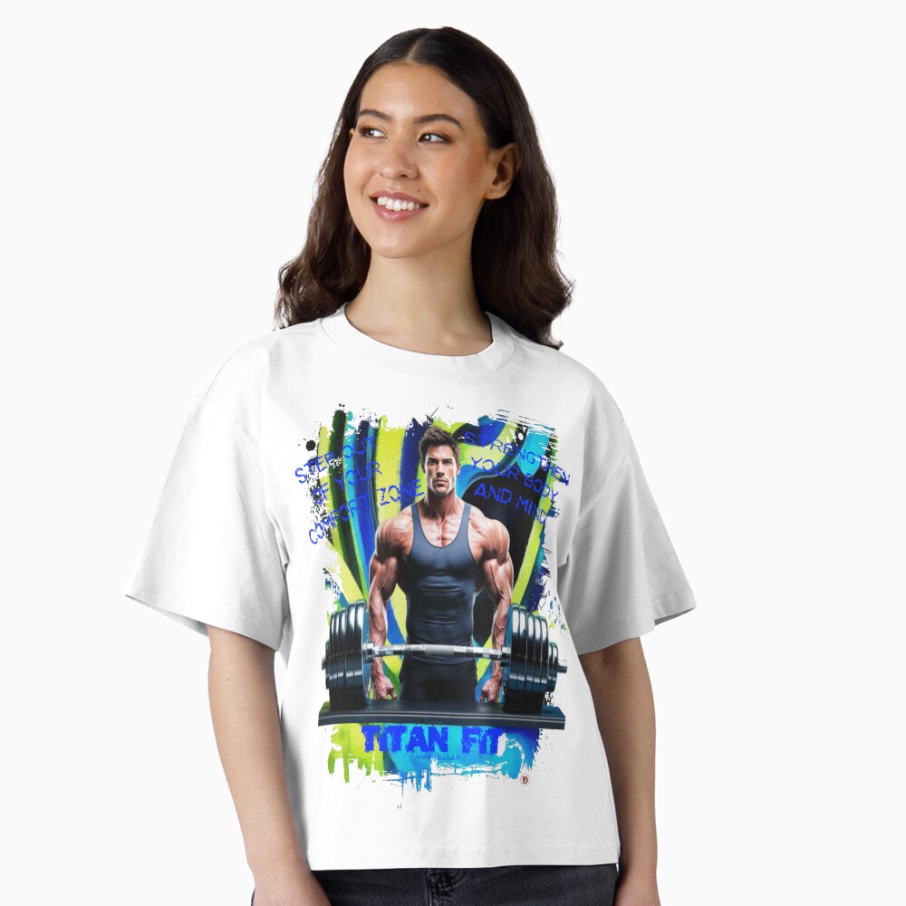 Aperçu de l'œuvre T-shirt boxy créée et vendue par Vinidal.