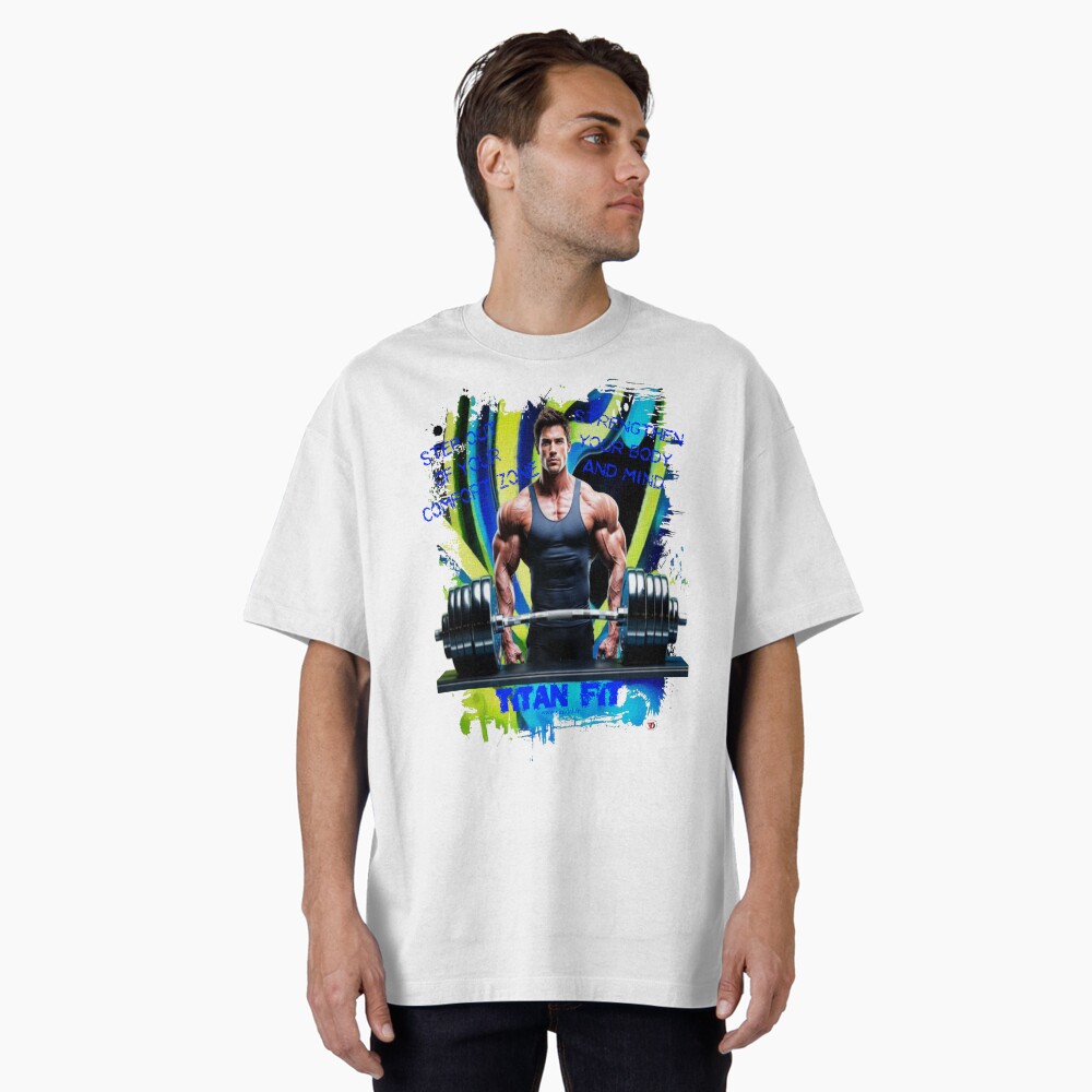 Aperçu de l'œuvre T-shirt oversize créée et vendue par Vinidal.