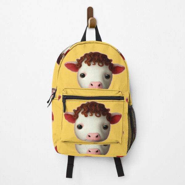 Item preview, Curly Calf Cutie™ – The Moo-diest Trendsetter! designed and sold by MelaFay.