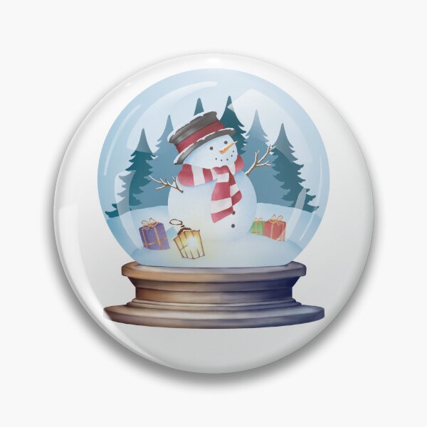 Item preview, Christmas Boule de Neige Snowman designed and sold by AriLady.
