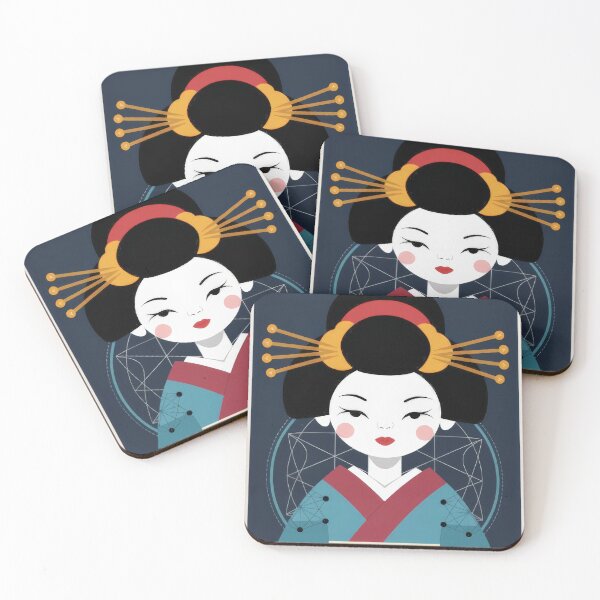Aperçu de l'œuvre Geisha gracieuse en harmonie créée et vendue par Digital Japan.
