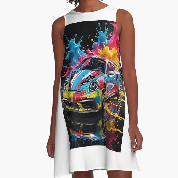Item preview, Porsche Luxury Car Colorful Fun designed and sold by Dan9010.