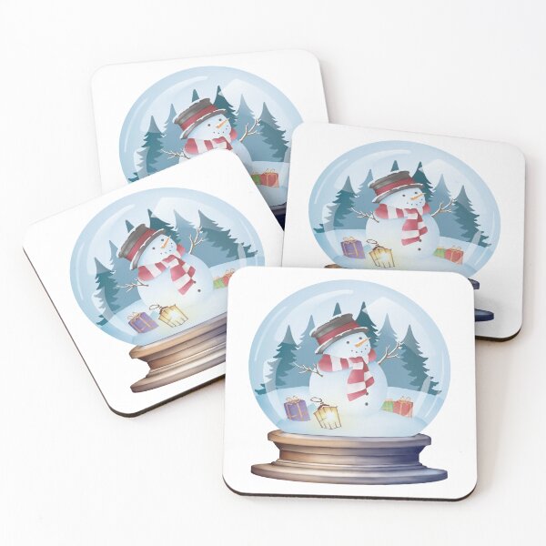 Item preview, Christmas Boule de Neige Snowman designed and sold by AriLady.