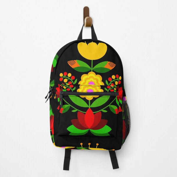 Item preview, Polish folk art - floral embroidery pattern and cutouts colorful designed and sold by mikistudio.