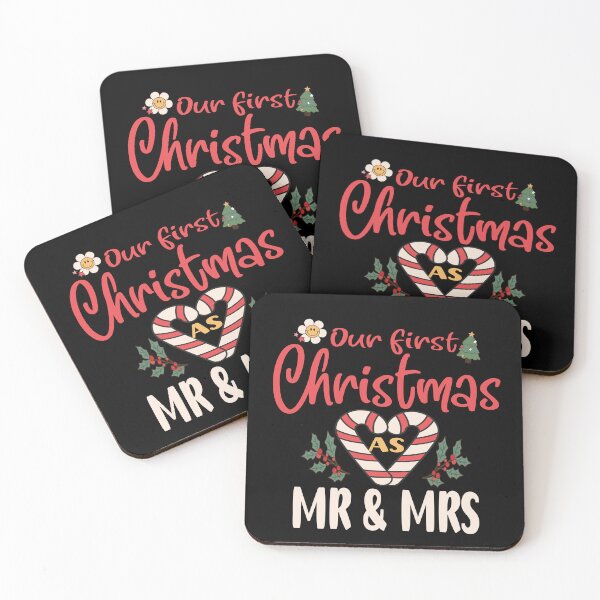 Item preview, Our first Christmas as Mr and Mrs couples  designed and sold by Colorfulman.