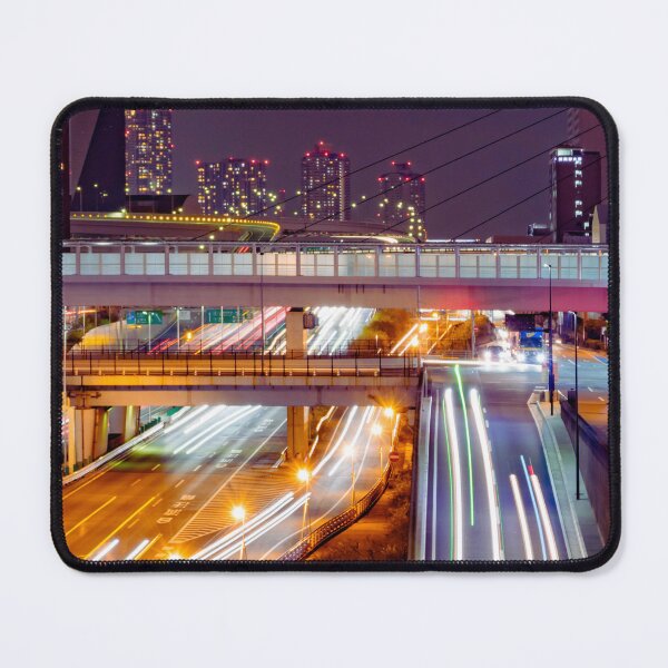 Item preview, Bay Shore Route in Odaiba at Night designed and sold by JAPANESE FAVORITES.