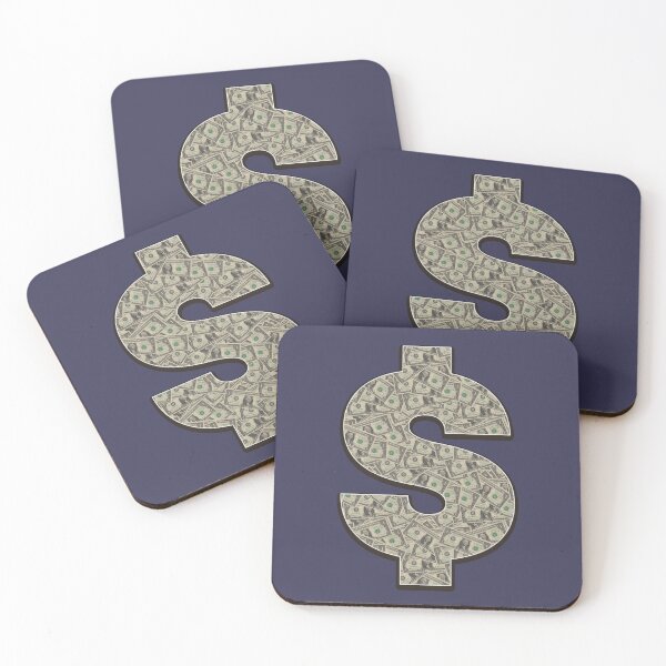 Item preview, Dollar Sign of Dollars on Blue designed and sold by SolarCross.