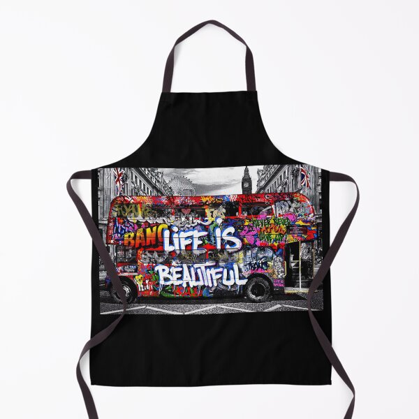 Item preview, Banksy Life Is Beautiful London Bus designed and sold by ByOxCe.