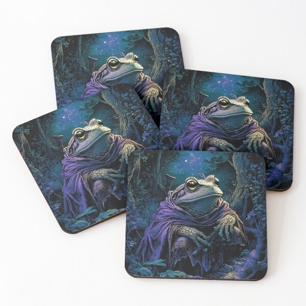 Item preview, The Twilight Shaman: Frog Druid's Wisdom designed and sold by LonesomeKnight.