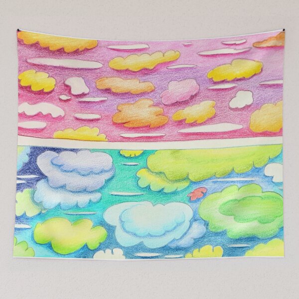 Item preview, Skies designed and sold by Tereza Pilar  Art.