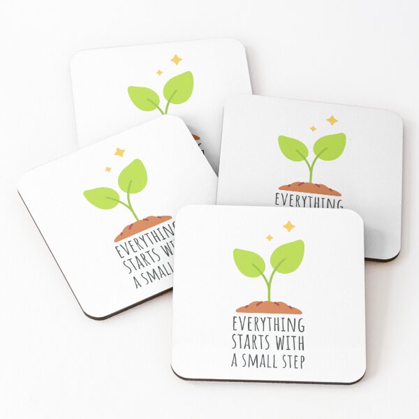 Item preview, Everything Starts with a Small Step designed and sold by musthavewords.