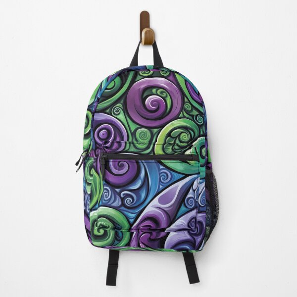 Item preview, New Zealand Māori Paua Pattern Koru Design 215 designed and sold by GrinGalore.