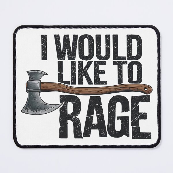 Item preview, Dungeons And Dragons I Would Like To Rage designed and sold by Angry Swan Designs.