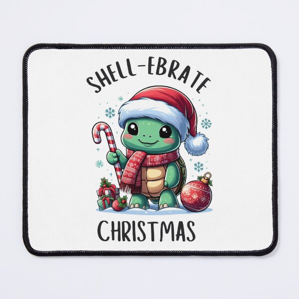 Item preview, Shell-ebrate Christmas | Christmas turtle designed and sold by dooddles.