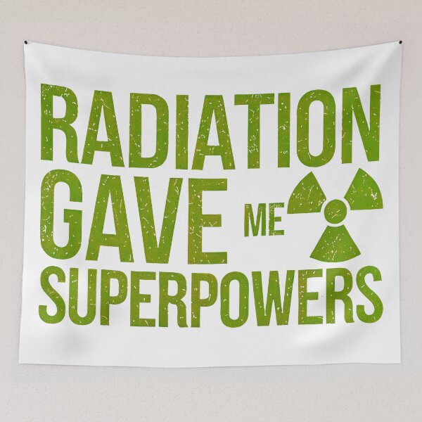 Item preview, Radiation Gave Me Superpowers designed and sold by Angry Swan Designs.