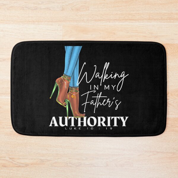 Item preview, Walking In My Father's Authority - Luke 10:19 designed and sold by Kingdom Hearts.