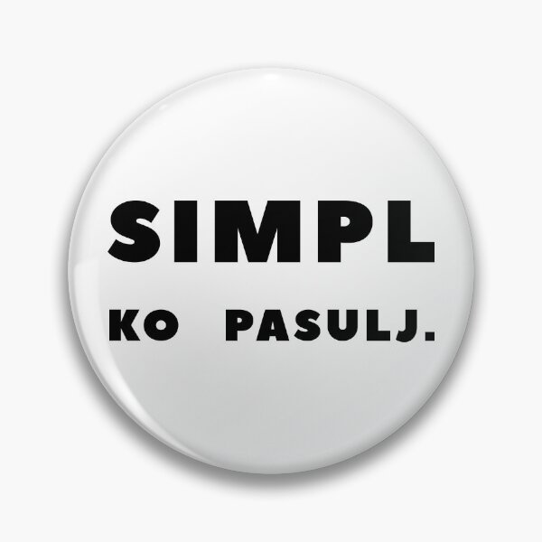 Item preview, SIMPL KO PASULJ (Easy as a Pie), Unique designed and sold by villacreativa.