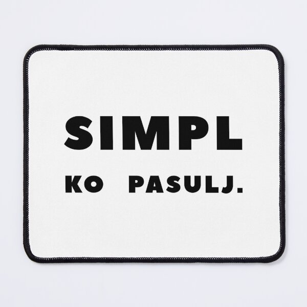 Item preview, SIMPL KO PASULJ (Easy as a Pie), Unique designed and sold by villacreativa.