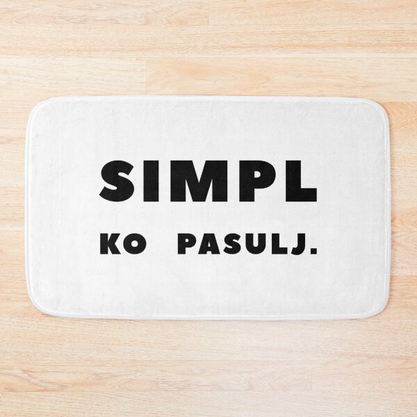 Item preview, SIMPL KO PASULJ (Easy as a Pie), Unique designed and sold by villacreativa.