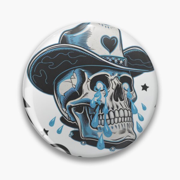 Item preview, Living the Cowboy Dream - Western Skull Art designed and sold by Charlietule.